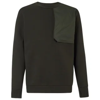 Oakley Definition Tech Crew Herren Olivgrüner Fleece-Pullover