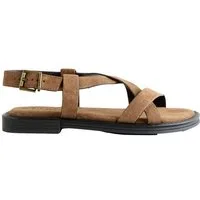Next Forever Comfort® Sandalen mit überkreuzten Riemen Keilsandalette (1-tlg)