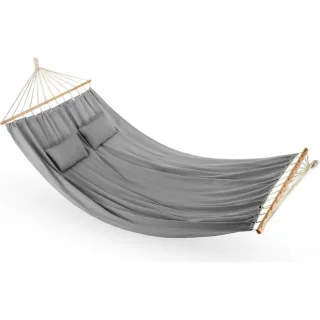 Outtec Hängematte, Grau, Textil, 2-Sitzer, Rechteckig, 200x1x150 cm, Gartenmöbel, Hängematten