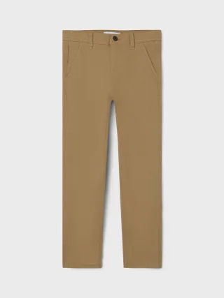 NAME IT - NKMSILAS XSL CHINO TWI PANT 2222-DR NOOS kelp - Gr. - 158