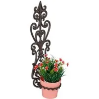 relaxdays Blumenkastenhalter Blumenhalter Wand Antik