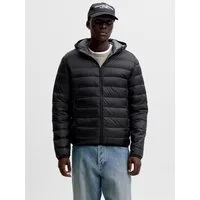 Jack & Jones Steppjacke JJEBERG LIGHT DOWN PUFFER HOOD NOOS Kunstfaser, normal geschnitten