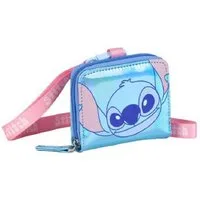 Disney Geldbörse Stitch Kinder Portemonnaie schimmernd Display