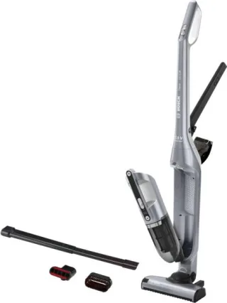 BOSCH Akku-Stielstaubsauger "Flexxo Serie 4 BCH3P210" lange Laufzeit, 21.6 V, hohe Saugleistung, integriertes Zubehör