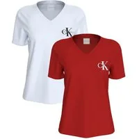 Calvin Klein Jeans T-Shirt MONOLOGO VNK 2PACK TEE (Packung, 2-tlg., 2er-Pack), Logoschriftzug