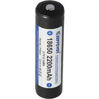 Keeppower Keeppower 18650 - 2200mAh, 3,7V Li-Ion-Akku geschützt 68,9x18,5mm Akku 2200 mAh (3,7 V)