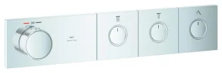 GROHE Unterputz-Thermostat Grohtherm Aqua Tiles, 106866 Fertigmontageset 3 ASV chrom, 1068660000 1068660000