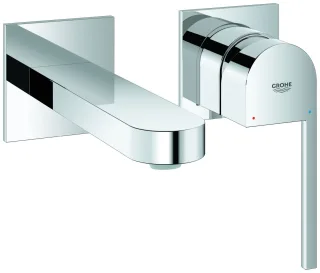 GROHE 2-Loch-WT-Wandbatterie Plus 29303 FMS für 23200 Ausladung 147mm chrom, 29303003 29303003