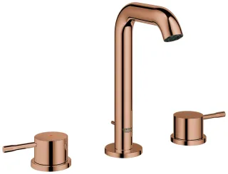 GROHE 3-Loch Waschtischarmatur Essence 20296_1 Zst.-Ablaufgarnitur warm sunset, 20296DA1 20296DA1