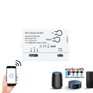 eWelink Smart WiFi Switch DIY Timer 1/2/4CH DC5V2V Intelligent Switch Braker Module APP Control Work with Alexa Google A