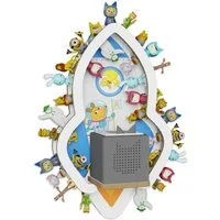 Holzura Kinderregal Tonie Regal Die Maus mit magnetischem Rahmen für Toniefiguren, magnetische Aufbewahrung für Toniebox und Toniefiguren