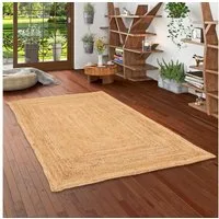 Pergamon Sisalteppich Naturfaser Handgefertigt Jute Teppich Nele, Rechteckig, Höhe: 4 mm