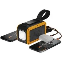 Xtorm 100W Rugged Flashlight Powerbank Powerbank (Ausgangsspannung (USB-C PD): typischerweise 5 V / 9 V / 12 V / 15 V / 20 V (bis max. 100 W, geräteabhängig) V)