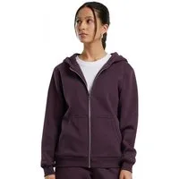 Build Your Brand Kapuzensweatjacke Damen Fluffy Zip Hoody Kapuzenjacke
