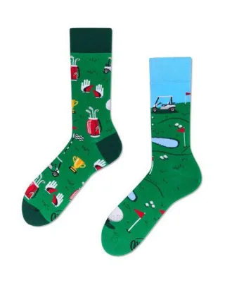 many mornings - Socken - Golf grün - Gr. - 35-38