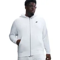 Nike Sportswear Kapuzensweatjacke M NK CLUB BB FZ HOODIE mit Rundhalsausschnitt, aus Baumwolle und Polyester, normale Länge