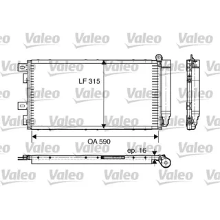 Valeo Klimakondensator Mini R50 R52 R53