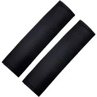 alca Gurtpolster Auto Gurtschoner 2er Set schwarz Gurtpolster abnehmbar Klettverschluß, (2 St)