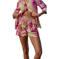 LIPSY Strandshorts Lipsy Strandshorts mit Blumen-Print (1-tlg)