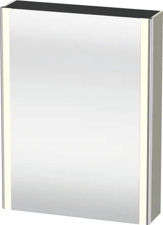 Duravit XSquare Spiegelschrank Taupe 600x155x800 mm - XS7111R60601000 XS7111R60601000