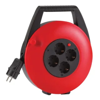 HEDI Kabelbox in rot, 15 m - KBR15T