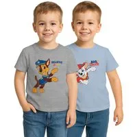 United Labels® T-Shirt Paw Patrol T-Shirt Oberteil Shirt kurzärmlig (2er Pack)