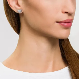 Orphelia 'Hazel' Ohrstecker aus 925er Sterlingsilber für Damen - Silber ZO-7082