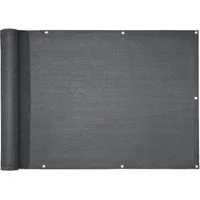 Floordirekt Balkonsichtschutz 90x500 cm, Balkon Sichtschutz mit wetterfestem HDPE-Stoff (Packung, 1-St) Balkonverkleidung für UV-, Wind- & Sichtschutz - creme/beige
