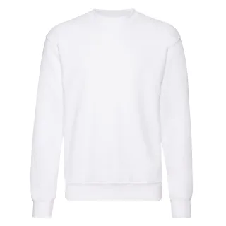 Fruit of the Loom - "Classic" Sweatshirt Eingesetzt für Herren/Damen Unisex (Weiß)