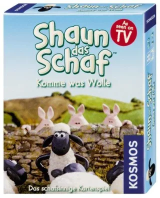 Kosmos 7412800 - Shaun das Schaf: Komme was Wolle (Kartenspiel)