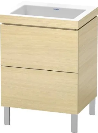 Duravit L-Cube c-bonded Set bodenstehend Mediterrane Eiche Matt 600x480x698 mm - LC6936N7171 LC6936N7171