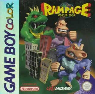 Rampage: World Tour [Game Boy]