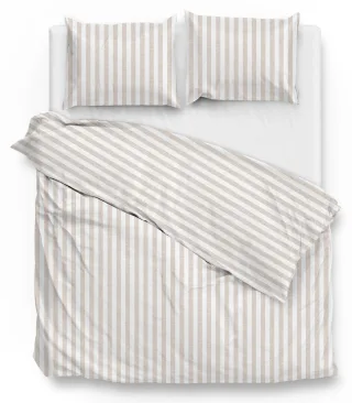 ZO HOME Bettwäsche "Banda-di-Lino" 3 Stk. Bettwäsche aus 100% Baumwolle, hochwertiges Renforcé