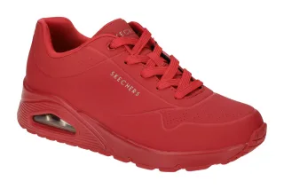 Skechers 73690 RED UNO - STAND ON AIR Damenschuhe rot Synthetik Air Cooled Me...