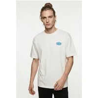 Jack & Jones T-Shirt JJLEGACY TEE SS CREW NECK Baumwolle, locker geschnitten