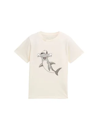 tom tailor kids - T-Shirt mit Print wool white - Gr. - 116/122