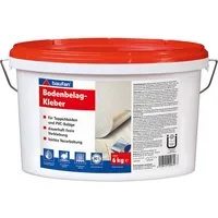 baufan® Dispersionskleber Bodenbelag-Kleber Bodenbelagskleber für Teppichböden & PVC/ CV-Beläge, dauerhaft feste Verklebung, leichte Verarbeitung