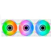 SWAFAN 120 EX INFINITY, Gehäuselüfter weiß, 3er-Pack, 124 mm