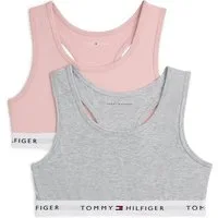 Tommy Hilfiger Underwear Teenie-BH 2 PK BRALETTE mit elastischem Bund im 2er-Pack (Packung, 2er) unifarben, casual, körpernah, Baumwollmix