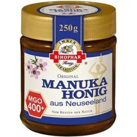 BIHOPHAR Honig, Bihophar Original Manuka Honig aus Neuseeland MGO 400plus 250g