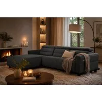 OTTO home Ecksofa Carpari, L-Form, 263 cm, manuelle o. elektrische Relaxfunktion, USB A/C und Kopfteilverstellung