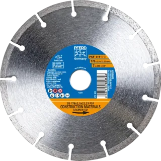 PFERD TOOLS Diamant-Trennscheibe DS PSF für Stein und Beton - 68300038