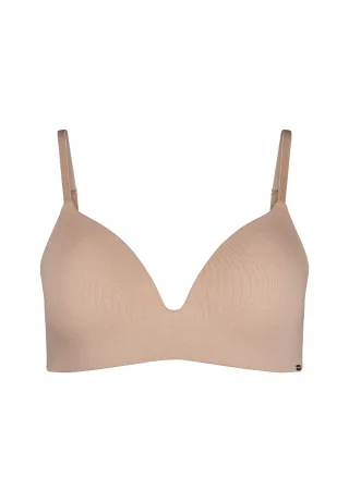 SKINY - Skiny Damen Triangel gepaddet Classicotton beige - Gr. - 80 A