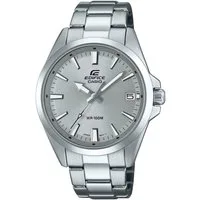 CASIO EDIFICE Quarzuhr EFV-100D-8AVUEF, Armbanduhr, Herrenuhr, Edelstahlarmband, Datum, Neo-Display, analog