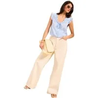 Friends Like These Trägertop Friends Like These Bluse mit Lochstickerei (1-tlg)