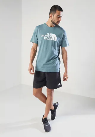 The North Face Mens T Shirt SS Easy Tee Sturm Blau