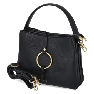 Tamaris Schultertasche MAISCHA - Gr.  - Schwarz - Synthetik