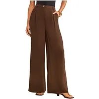 Love & Roses Stoffhose Love & Roses Hose mit weitem Bein + Seestern (1-tlg)