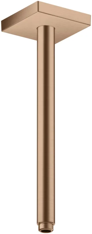 Hansgrohe Decken-Anschlussstück Axor DN15 300mm eckig, brushed red gold, 26438310 26438310