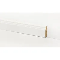 Check Sockelleiste Equipped– passend zu Check – Vinyl, Klickboden & andere Bodenbeläge, 1 Stück – 2500 x 40 x 16 mm, Clip- oder Klebemontage